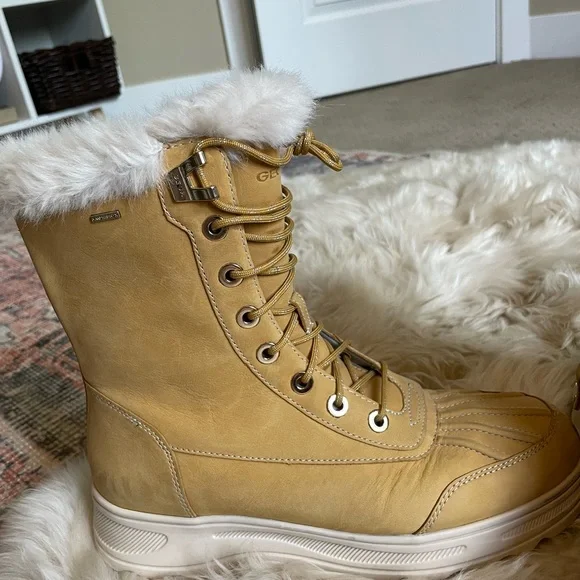 GEOX cold weather boots Size 8.5 - Picture 3 of 8